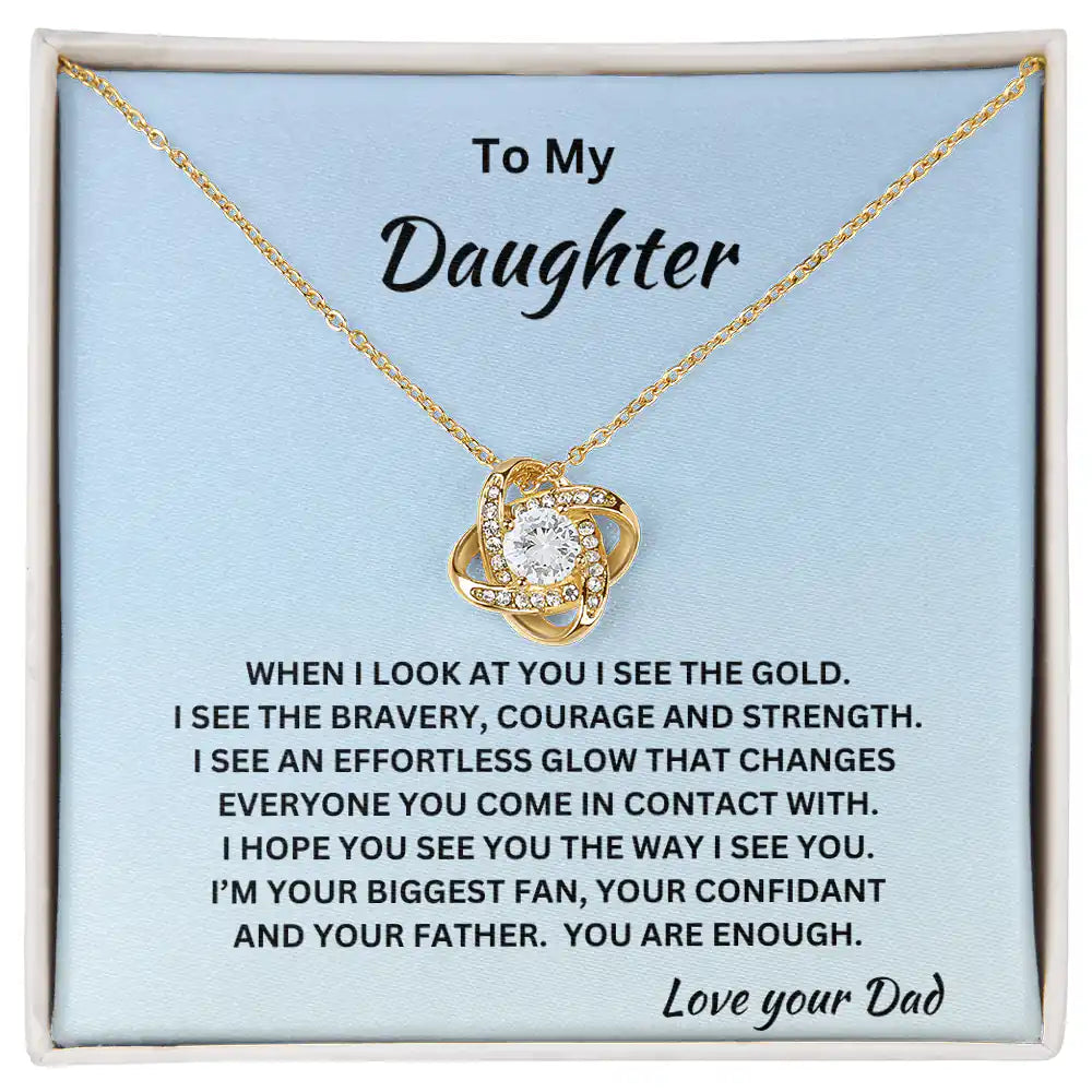 See The Glow Daughter Necklace Gift for Jewelry | Gifting2Go