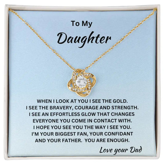 See The Glow Daughter Necklace Gift for Jewelry | Gifting2Go