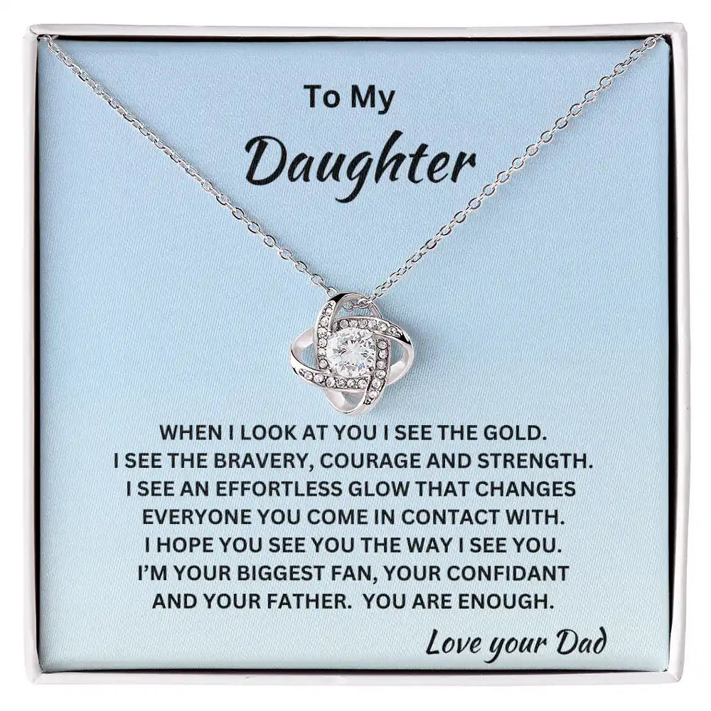 See The Glow Daughter Necklace Gift for Jewelry | Gifting2Go