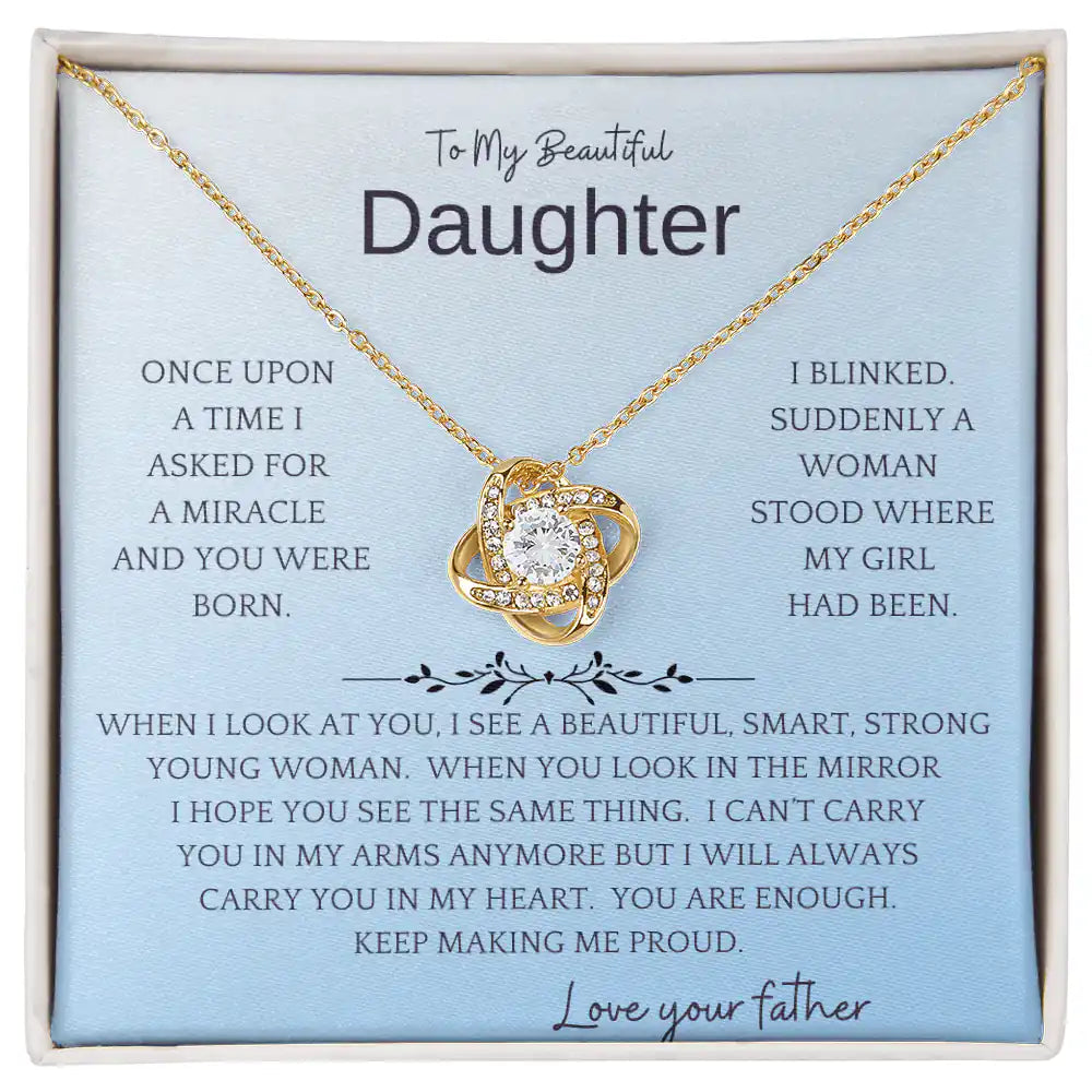 See What I See Daughter Necklace Gift for Jewelry | Gifting2Go