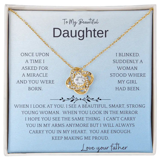 See What I See Daughter Necklace Gift for Jewelry | Gifting2Go
