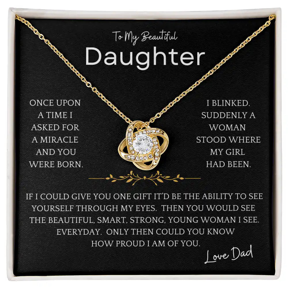 See Yourself Daughter Necklace Gift for Jewelry | Gifting2Go