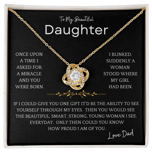 See Yourself Daughter Necklace Gift for Jewelry | Gifting2Go