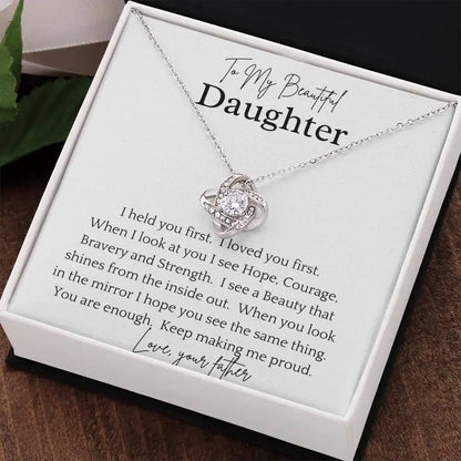 Shining Beauty Daughter Necklace Gift for Jewelry | Gifting2Go