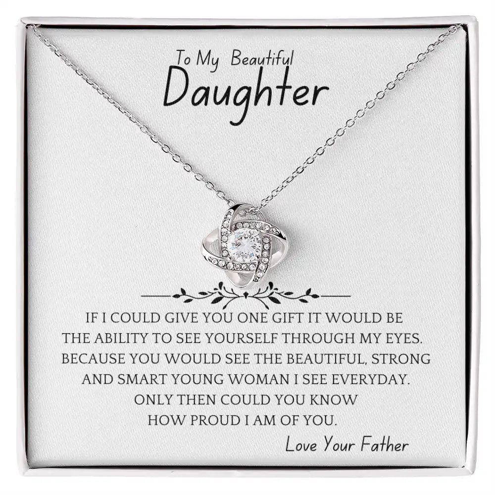 Smart, Strong Daughter Necklace Gift for Jewelry | Gifting2Go