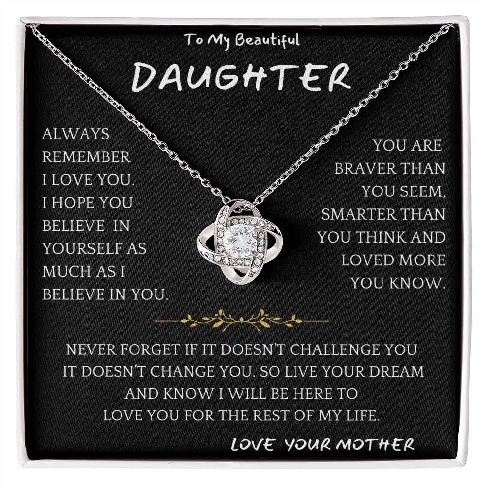 Smarter, Braver,Daughter Gift Mother Gift for Jewelry | Gifting2Go