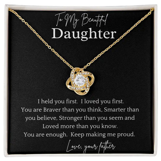 Smarter Than Believe Daughter Necklace Gift for Jewelry | Gifting2Go