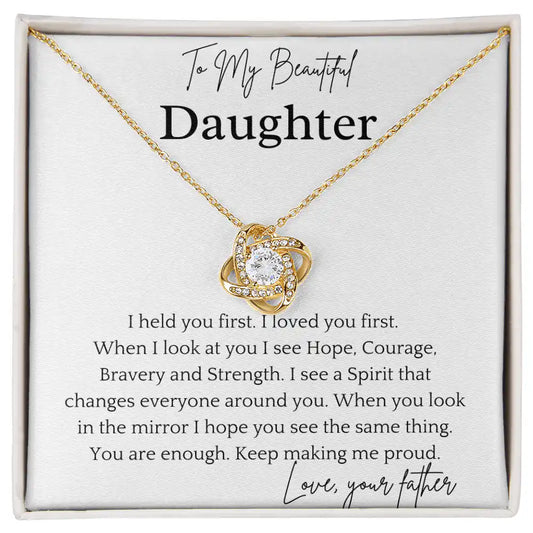 Spirited Daughter Necklace Gift for Jewelry | Gifting2Go