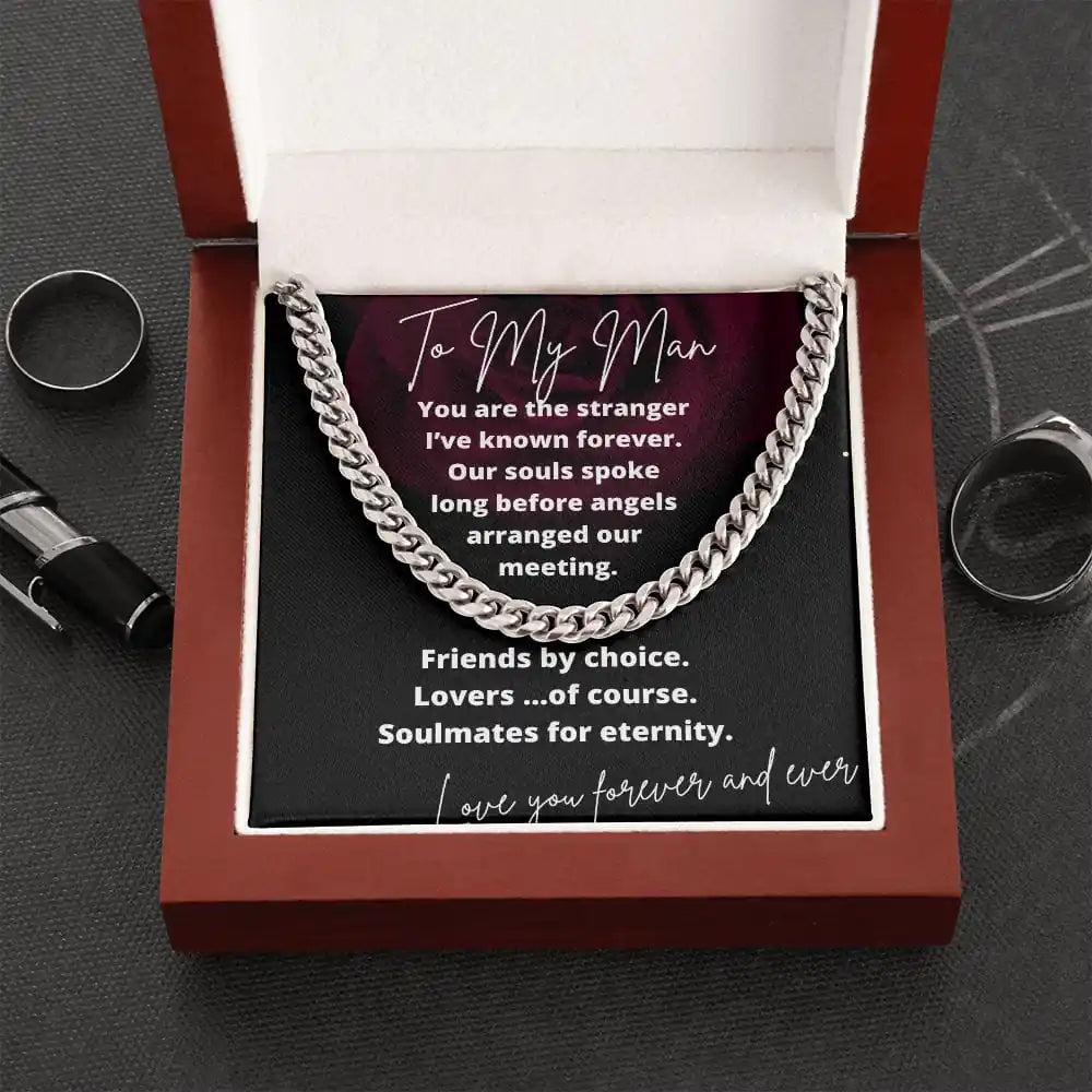 Stranger I've Known Cuban Chain Gift For Men Gift for Jewelry | Gifting2Go