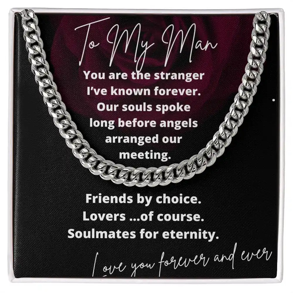 Stranger I've Known Cuban Chain Gift For Men Gift for Jewelry | Gifting2Go