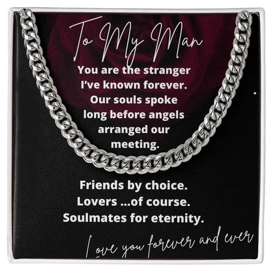 Stranger I've Known Cuban Chain Gift For Men Gift for Jewelry | Gifting2Go