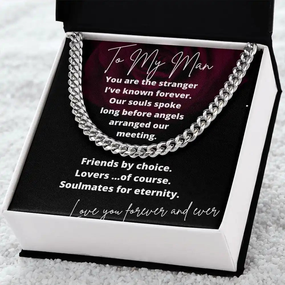 Stranger I've Known Cuban Chain Gift For Men Gift for Jewelry | Gifting2Go