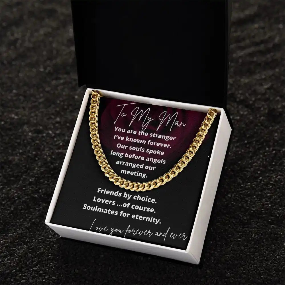 Stranger I've Known Cuban Chain Gift For Men Gift for Jewelry | Gifting2Go