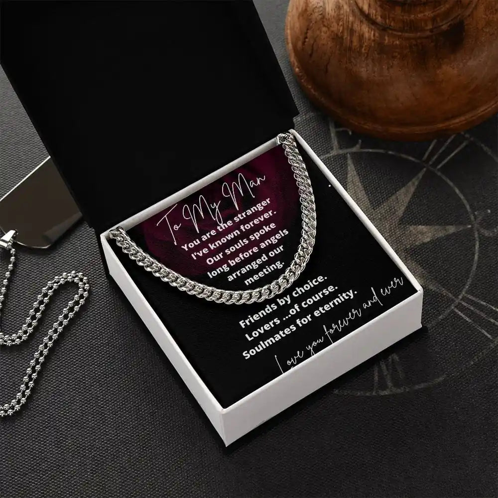 Stranger I've Known Cuban Chain Gift For Men Gift for Jewelry | Gifting2Go