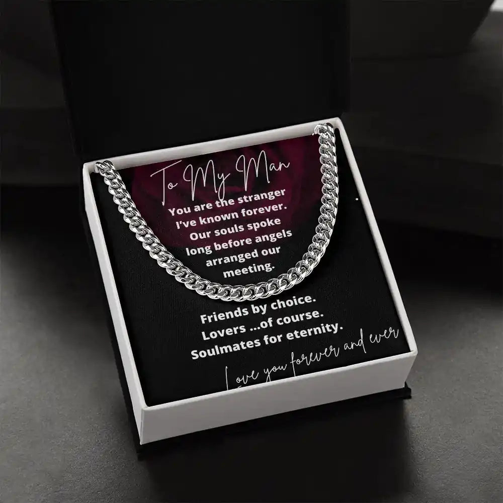 Stranger I've Known Cuban Chain Gift For Men Gift for Jewelry | Gifting2Go