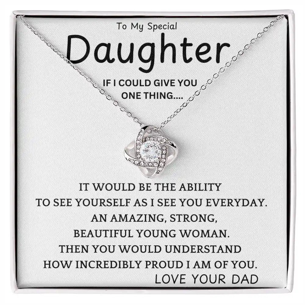 Strong Beautiful Necklace Daughter Gift Gift for Jewelry | Gifting2Go