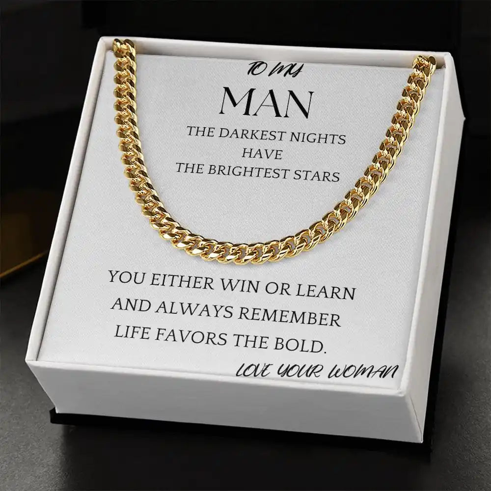 The Bold Cuban Chain Gift For Men Gift for Jewelry | Gifting2Go