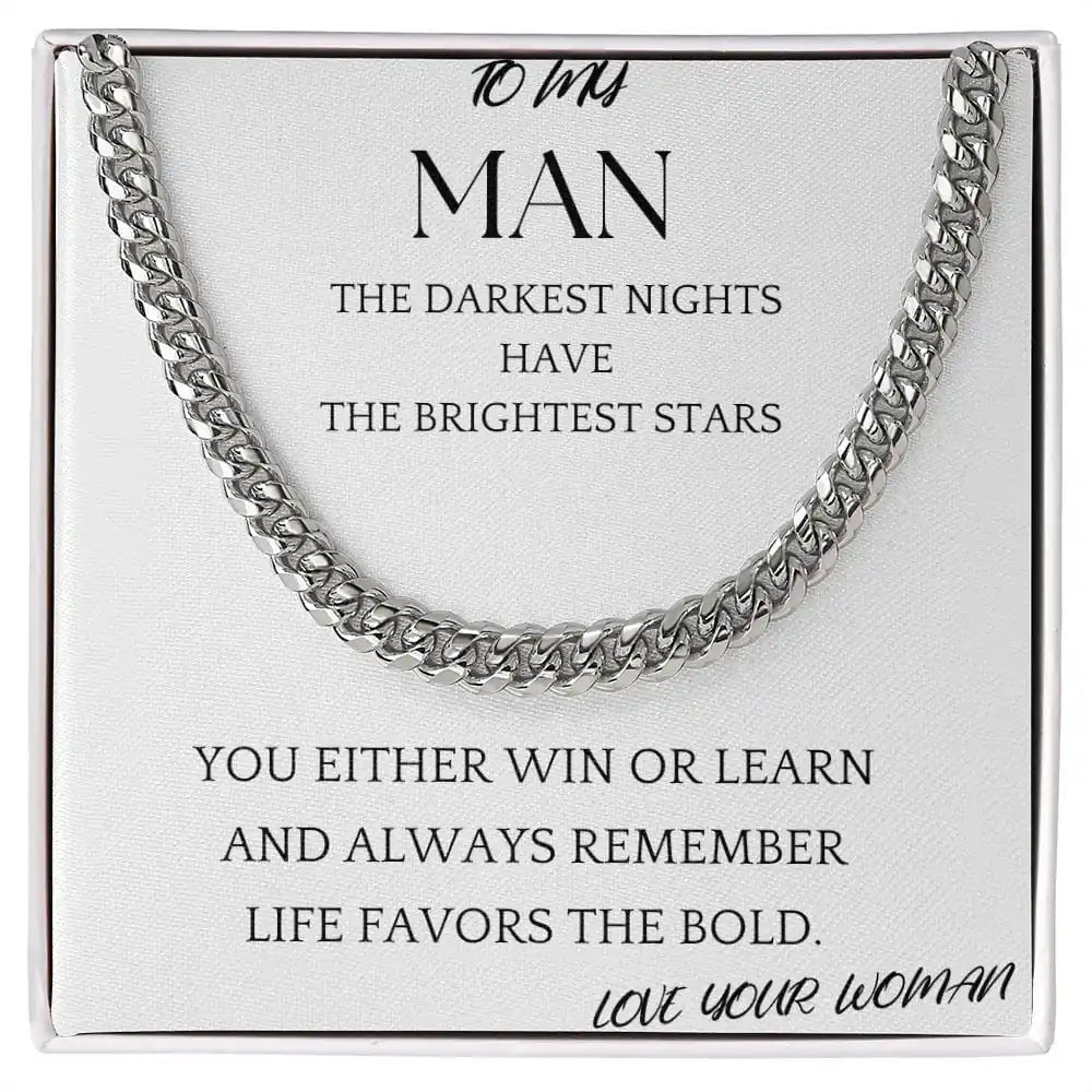 The Bold Cuban Chain Gift For Men Gift for Jewelry | Gifting2Go