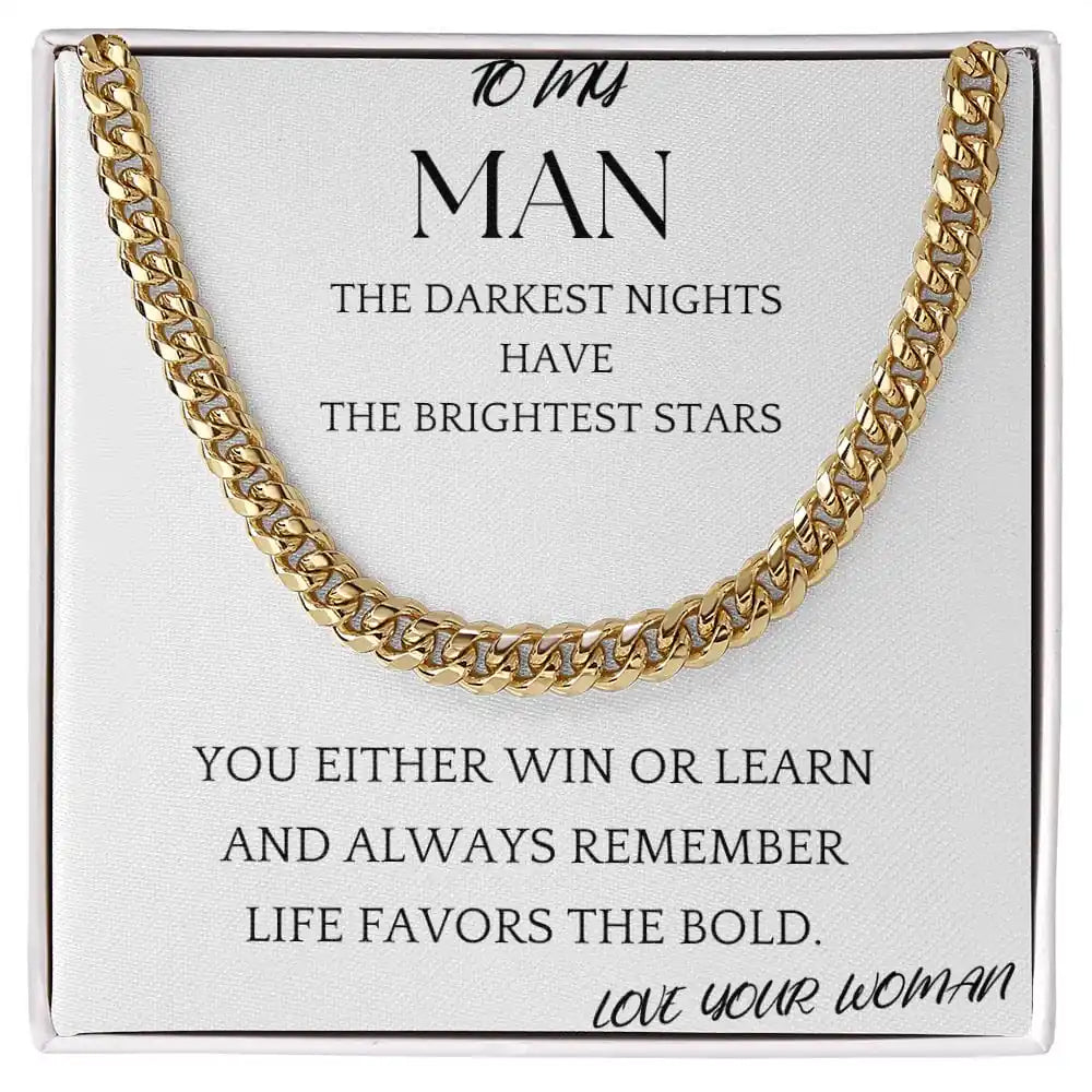 The Bold Cuban Chain Gift For Men Gift for Jewelry | Gifting2Go