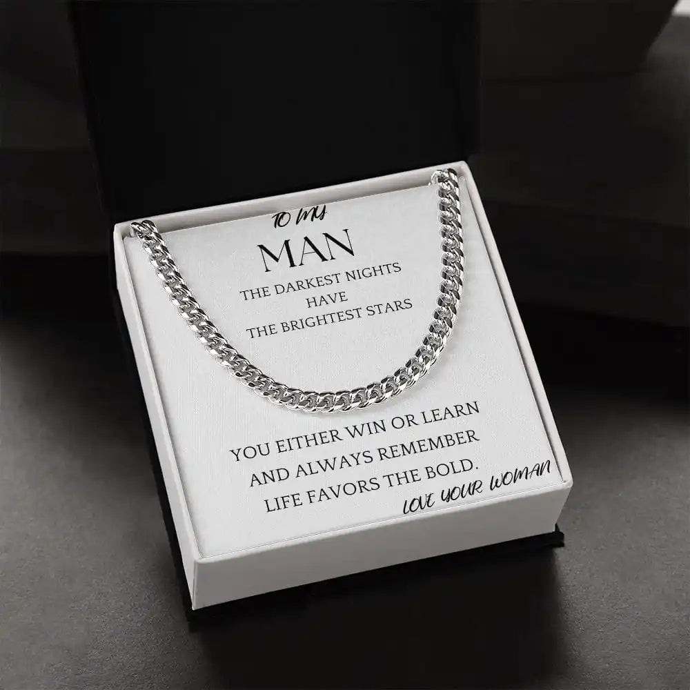 The Bold Cuban Chain Gift For Men Gift for Jewelry | Gifting2Go