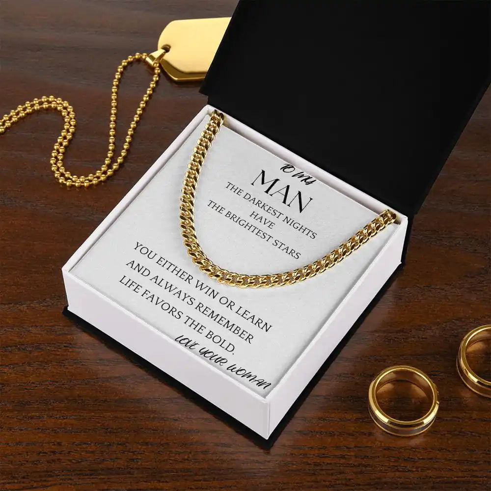 The Bold Cuban Chain Gift For Men Gift for Jewelry | Gifting2Go