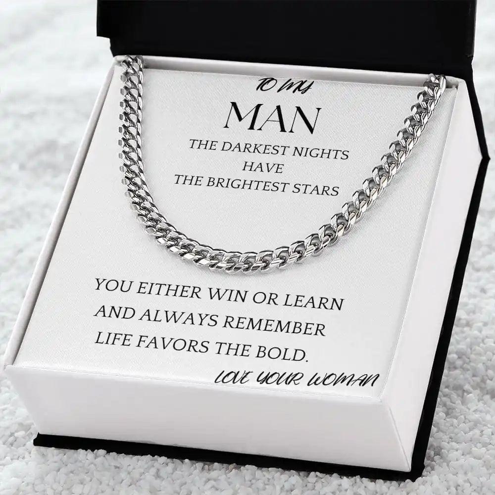 The Bold Cuban Chain Gift For Men Gift for Jewelry | Gifting2Go