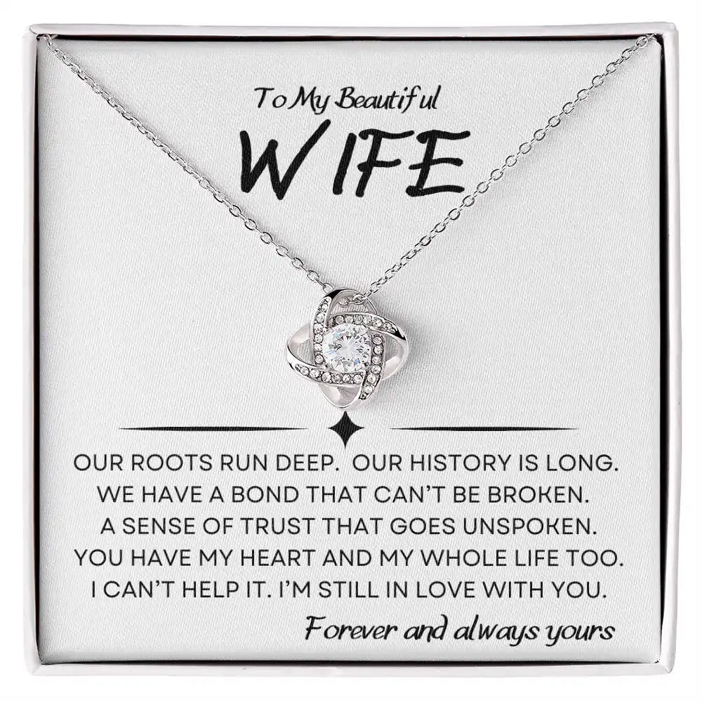 Unbroken Bond Wife Necklace Gift for Jewelry | Gifting2Go
