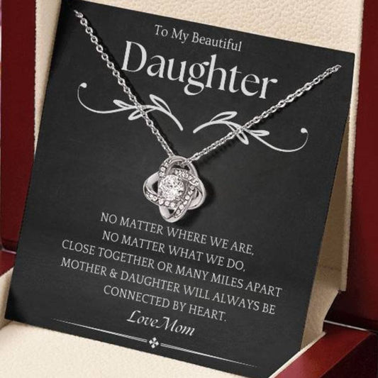 Close Together Necklace Gift For Daughter