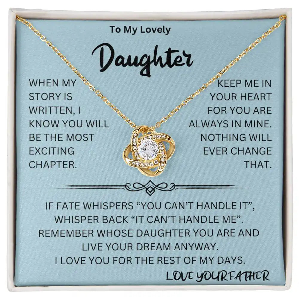 Whispers Back Necklace Daughter Gift Gift for Jewelry | Gifting2Go