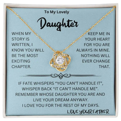 Whispers Back Necklace Daughter Gift Gift for Jewelry | Gifting2Go