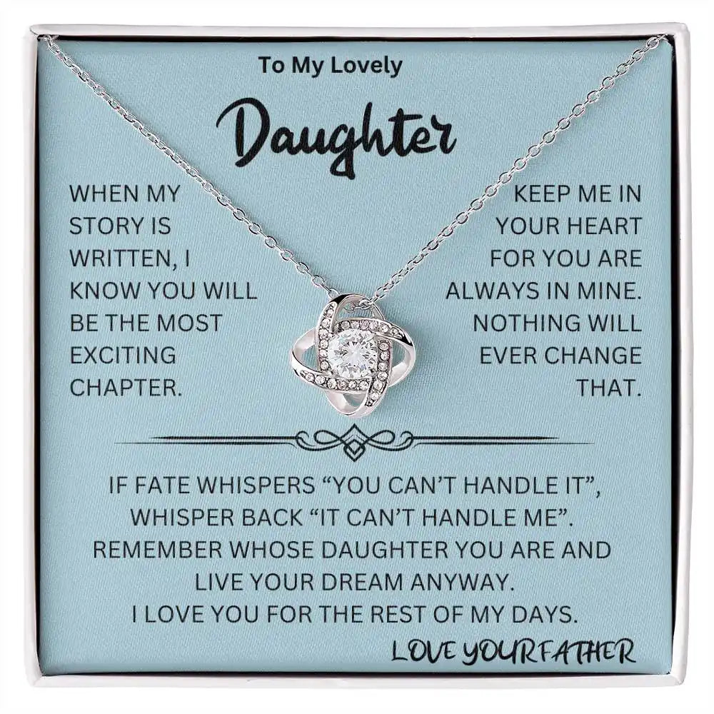 Whispers Back Necklace Daughter Gift Gift for Jewelry | Gifting2Go