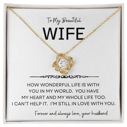 With You Wife Necklace Gift for Jewelry | Gifting2Go
