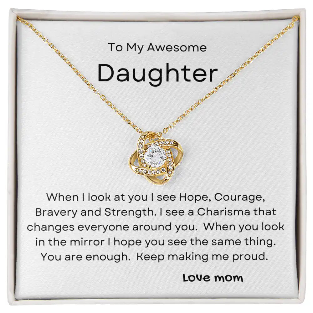 You Are Enough Necklace From Mom Gift for Jewelry | Gifting2Go