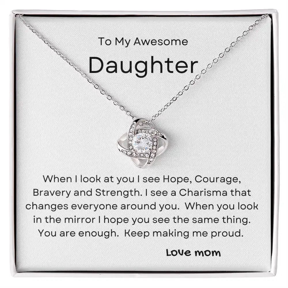 You Are Enough Necklace From Mom Gift for Jewelry | Gifting2Go