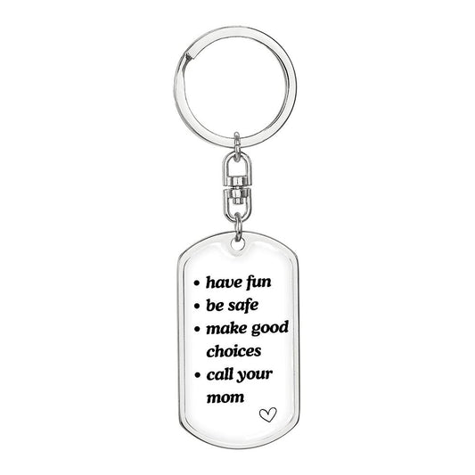 Safe Fun Keychain Gift