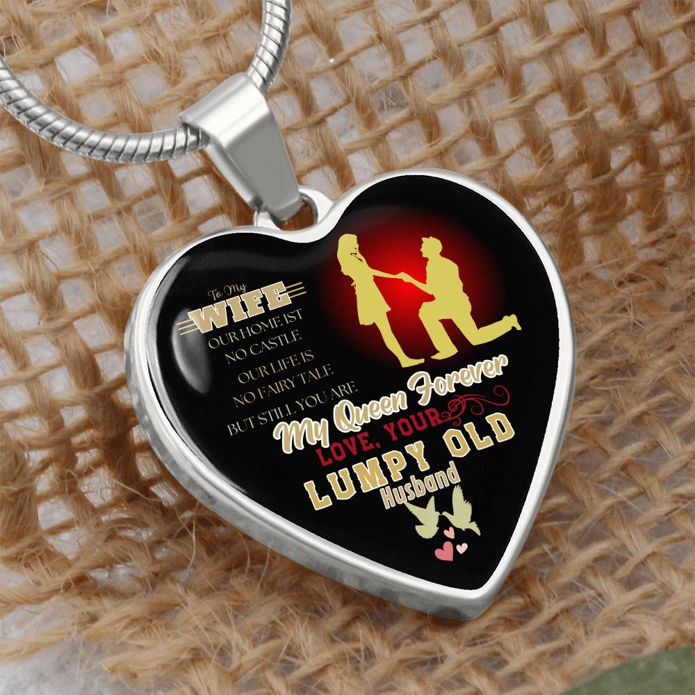 No Fairy Tale Pendant Wife Gift