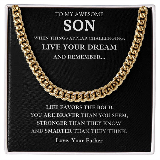 Bold, Brave, Strong Son Gift