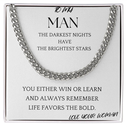 The Bold Cuban Chain Gift For Men