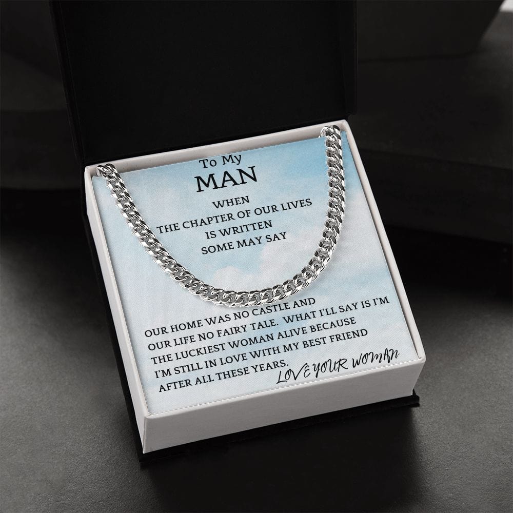 No Castle Cuban Chain Gift For Men