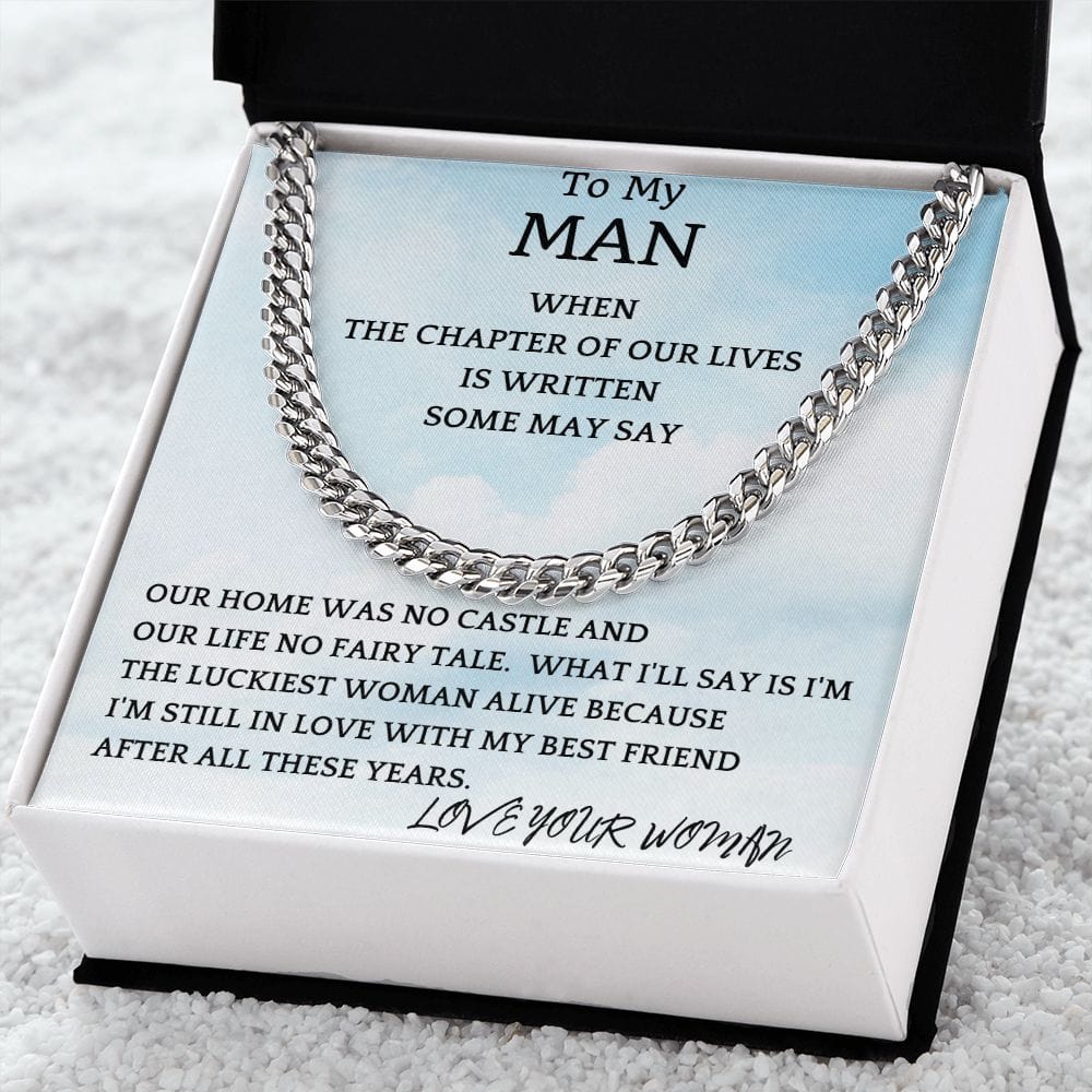 No Castle Cuban Chain Gift For Men