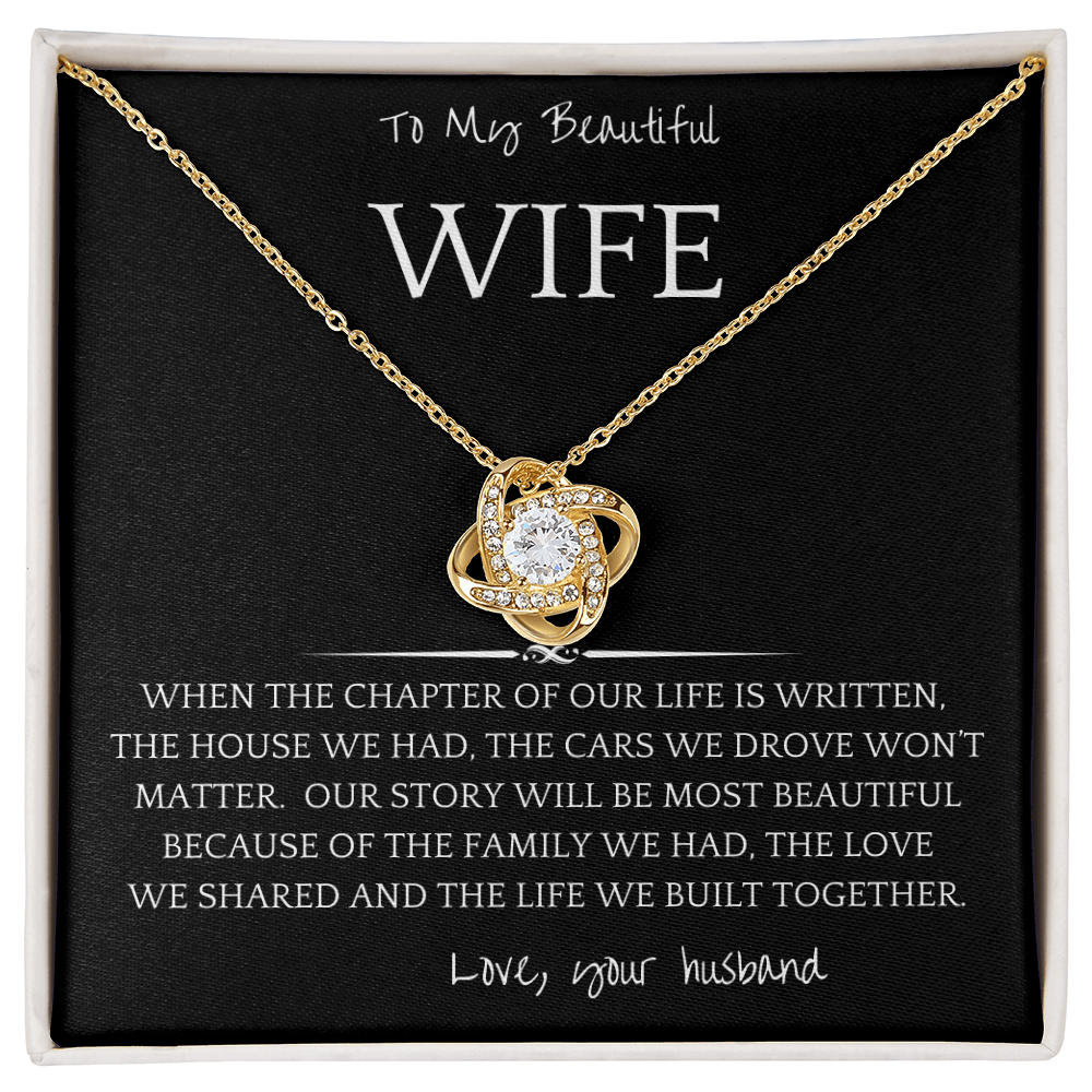 Love We Shared Wife Necklace