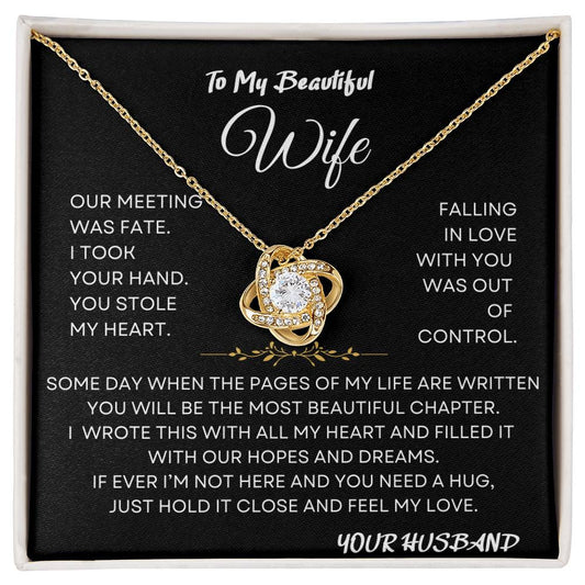 Stole My Heart Necklace Gift Wife