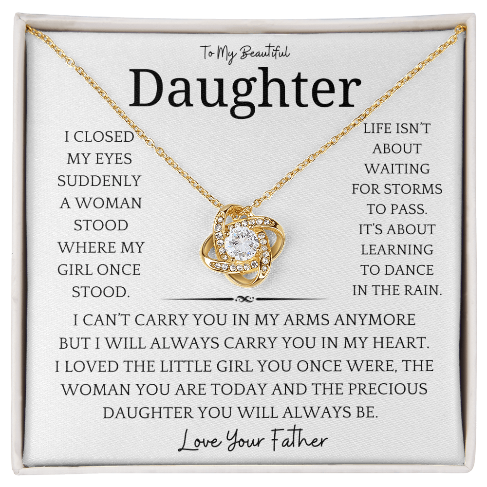 Beautiful Daughter Necklace Gift