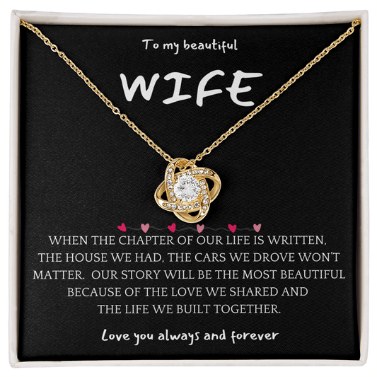 Life We Built Wife Necklace