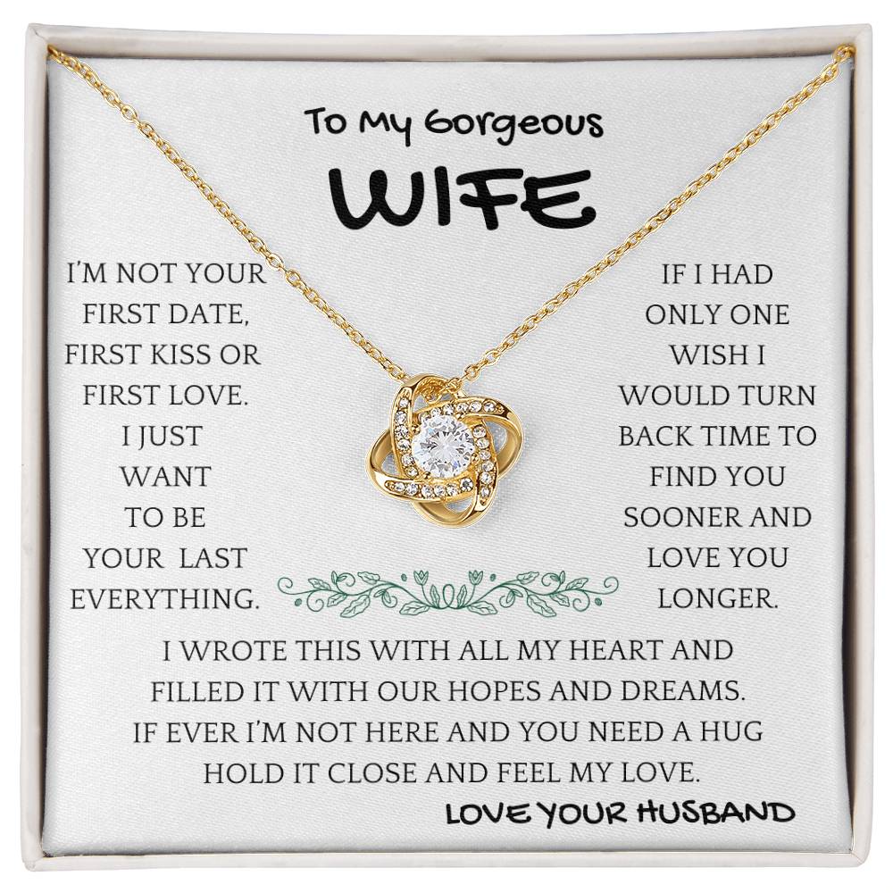 Filled With Hope Wife Necklace