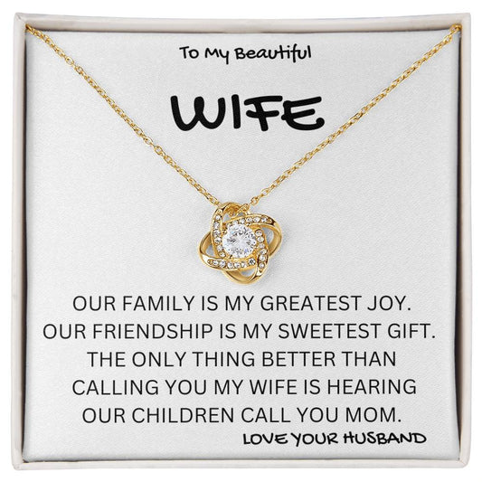 Greatest Joy Wife Necklace