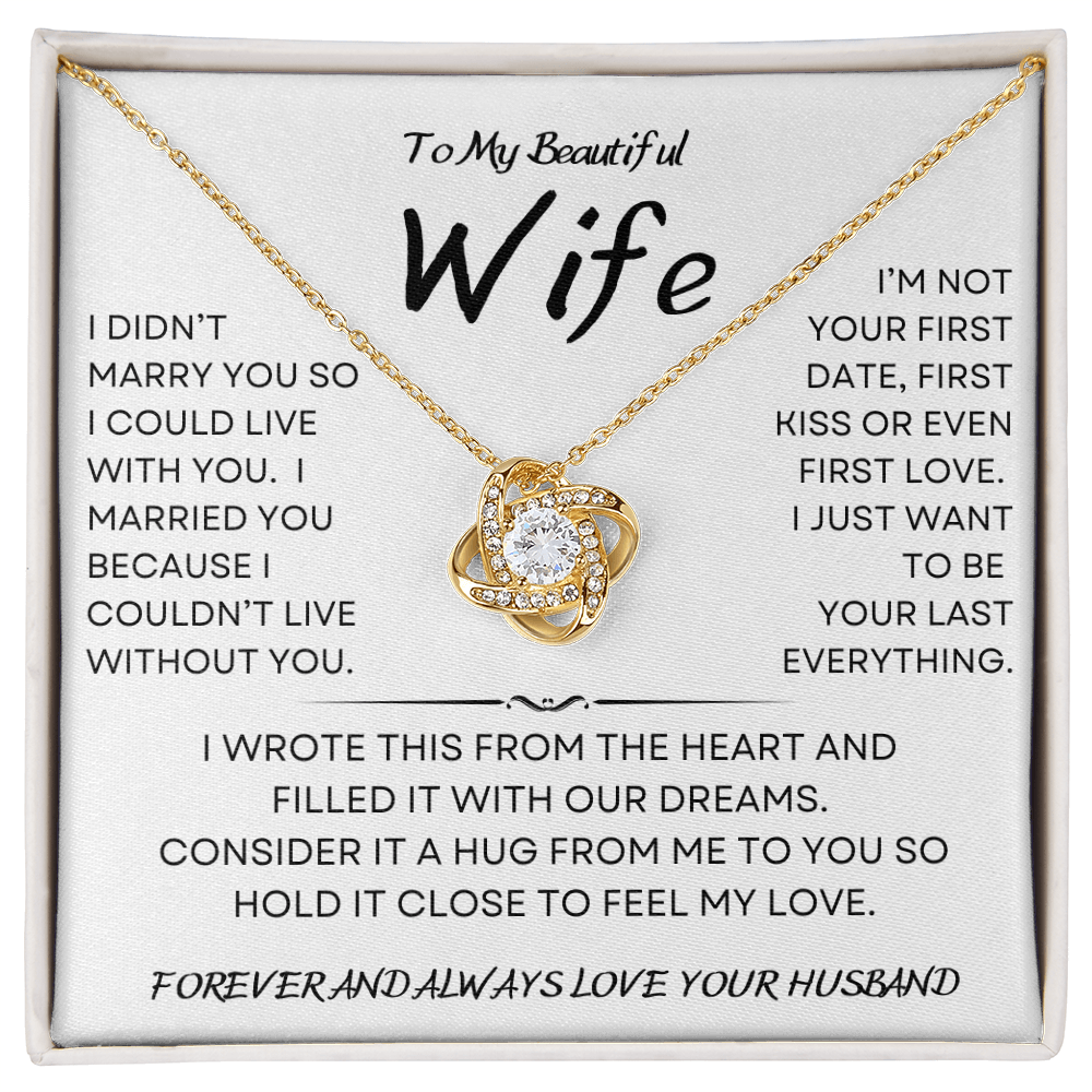 Last Everything Wife Necklace