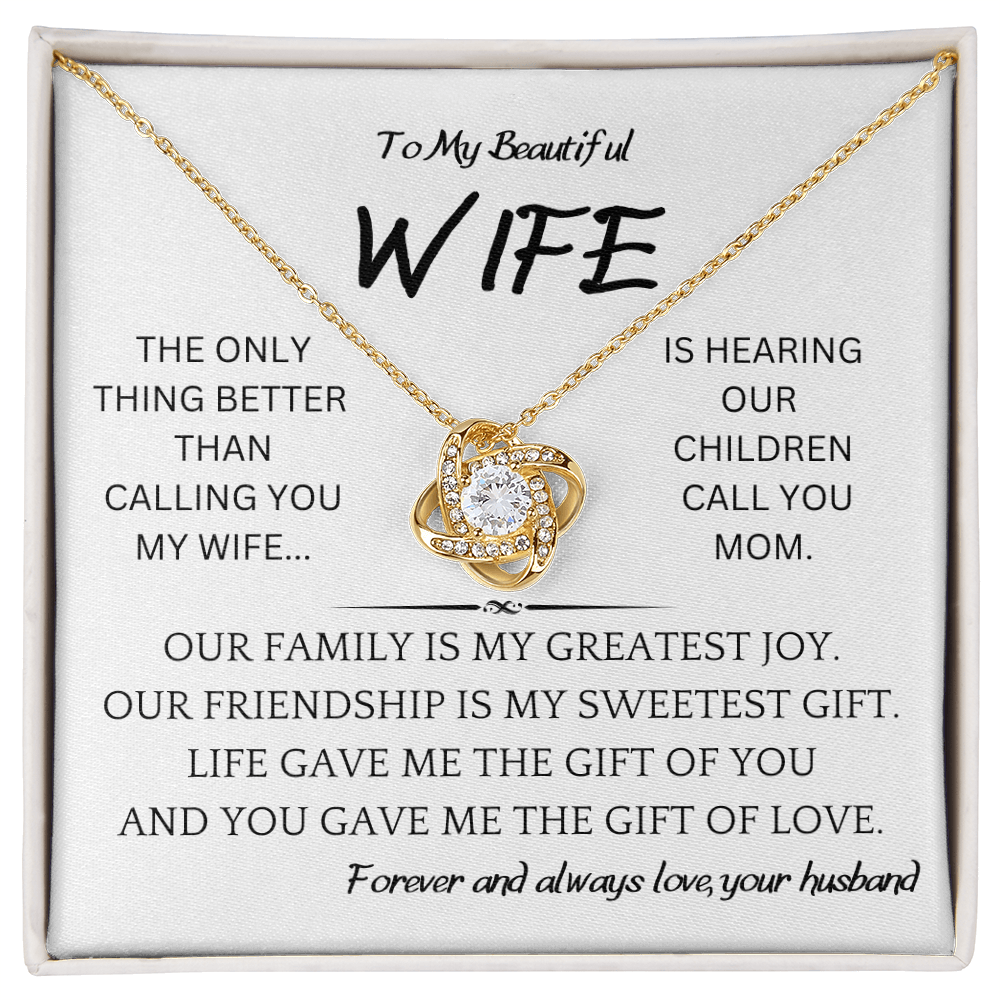 Gift of Love Wife Necklace