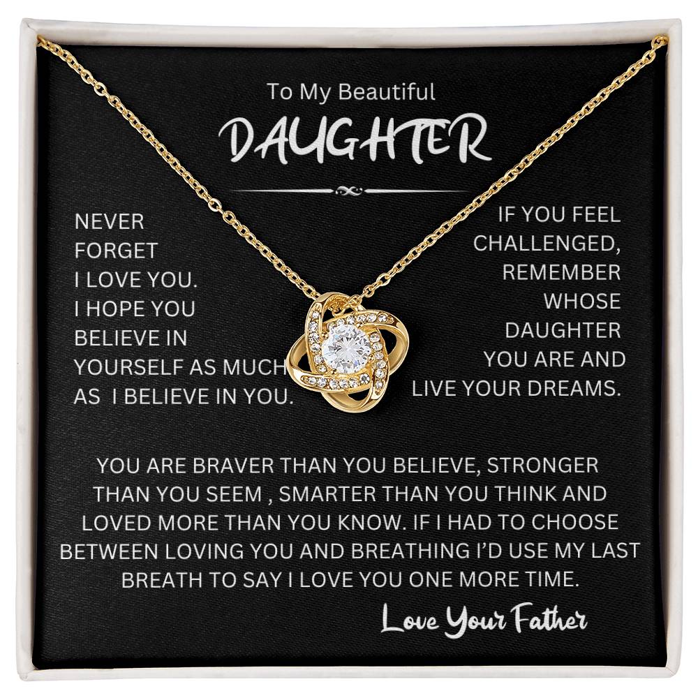 Last Breath Daughter Necklace