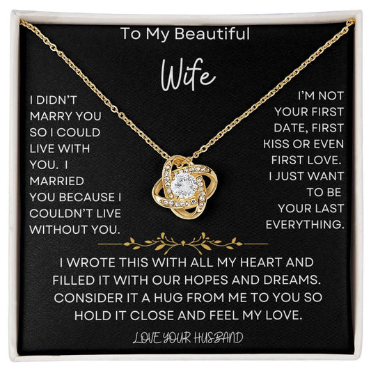 Not Without You Wife Gift